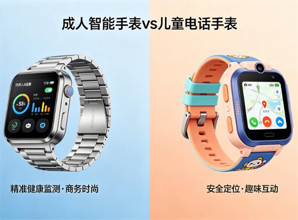 成人智能手表和儿童电话手表